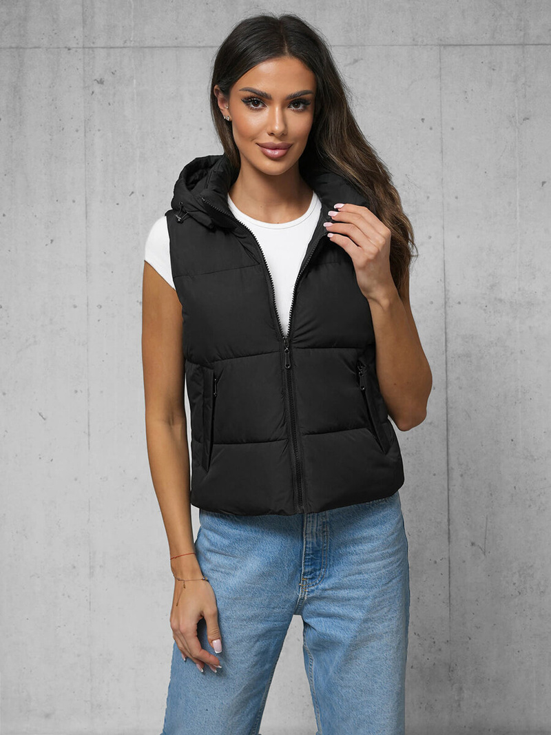 Női Mellény Fekete OZONEE JS/16M9112/392