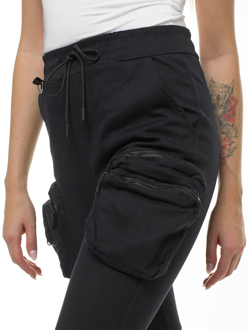 Női nadrág jogger Fekete OZONEE O/802