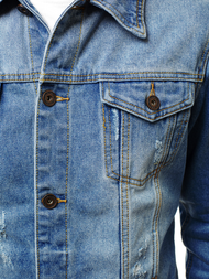 Férfi farmer dzseki kék OZONEE V/19276