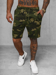 Férfi Rövidnadrág Zöld OZONEE JS/8K283/29