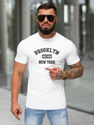 Férfi Póló Fehér OZONEE NB/MT3134