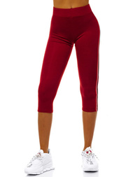 Női leggings Bordó OZONEE JS/1037/B6