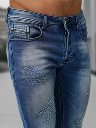 Férfi farmer nadrág sötét-kék OZONEE NB/MP0009BS