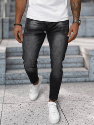 Férfi Farmer Nadrág Fekete OZONEE NB/MP0063/1N