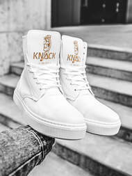 Férfi magasszárú sneakersek Fehér OZONEE KN/022