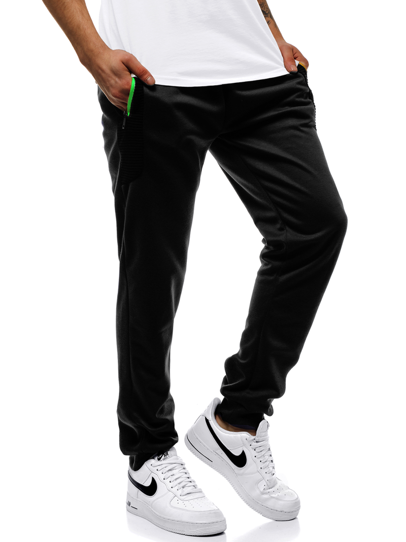 Férfi melegítő nadrág Fekete OZONEE JS/JZ11020