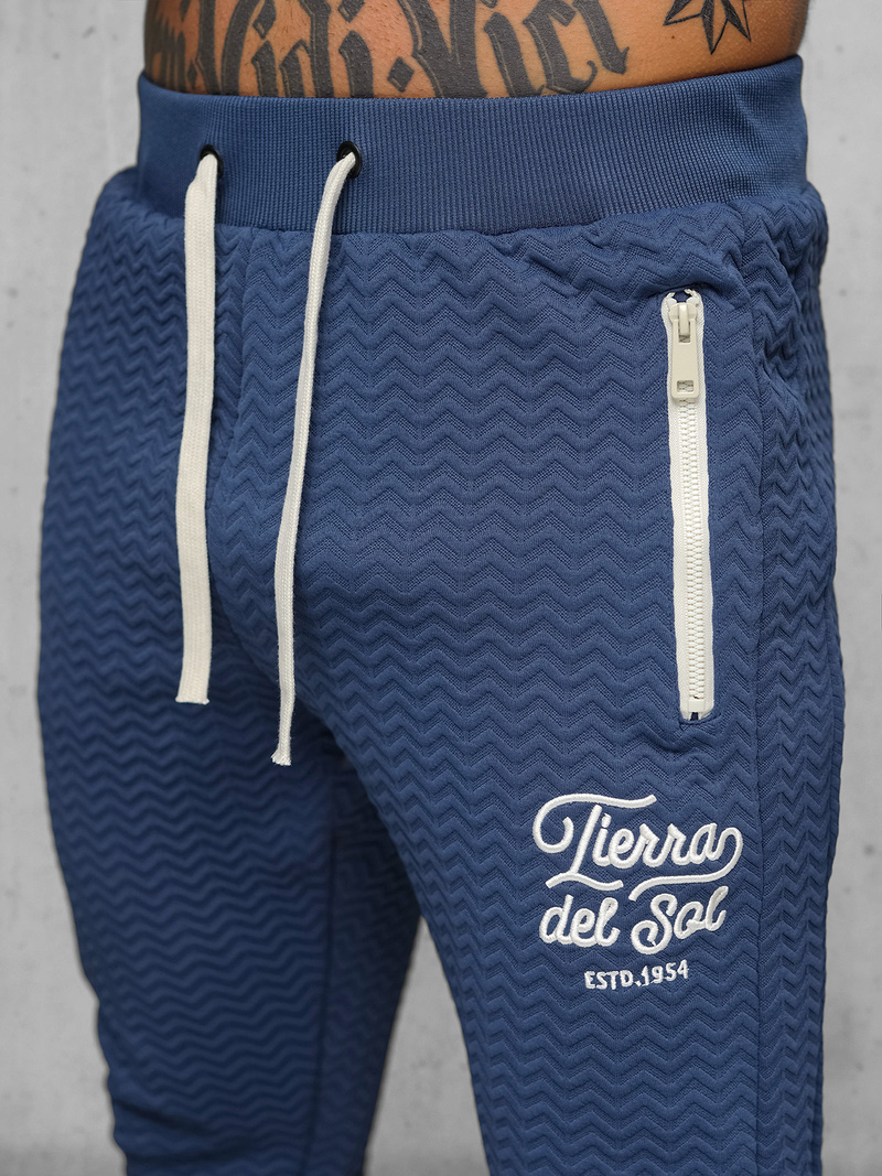 Férfi melegítő együttes indigó OZONEE O/FF5032AB