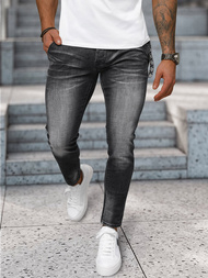 Férfi farmer nadrág fekete OZONEE NB/MP0091N