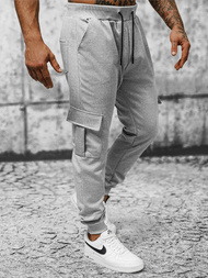 Férfi melegítő nadrág szürke OZONEE JS/8K1130/2