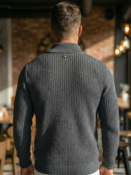 Férfi Pulóver Grafit OZONEE NB/MM6020/3Z