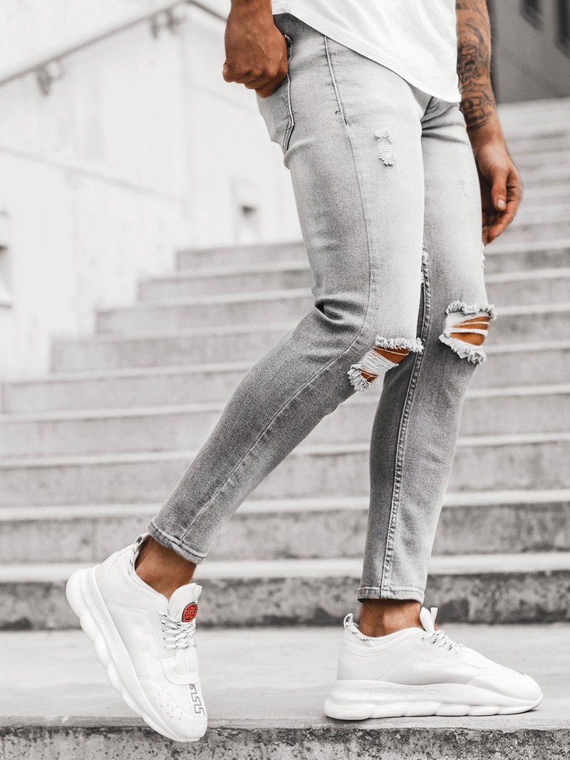 Férfi nadrág Szürke OZONEE DP/587