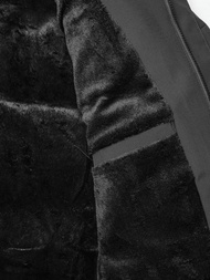 Férfi kabát fekete OZONEE JS/31M5011