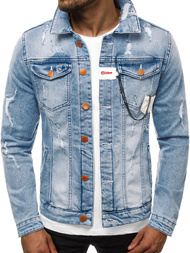 Férfi farmer dzseki kék OZONEE G/600