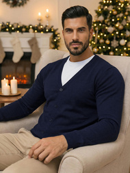 Férfi Pulóver Gránát OZONEE NB/MM6006/6Z