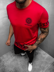 Férfi póló Piros OZONEE JS/SS11095