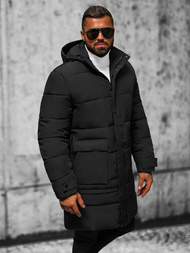 Férfi kabát fekete OZONEE JS/31M5011