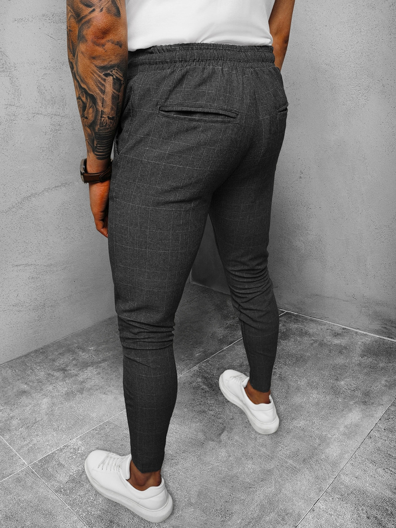 Férfi Chino Nadrág Grafit OZONEE DJ/2280/22