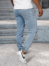 Férfi Nadrág Jogger Világos-Kék OZONEE NB/MP0272BC