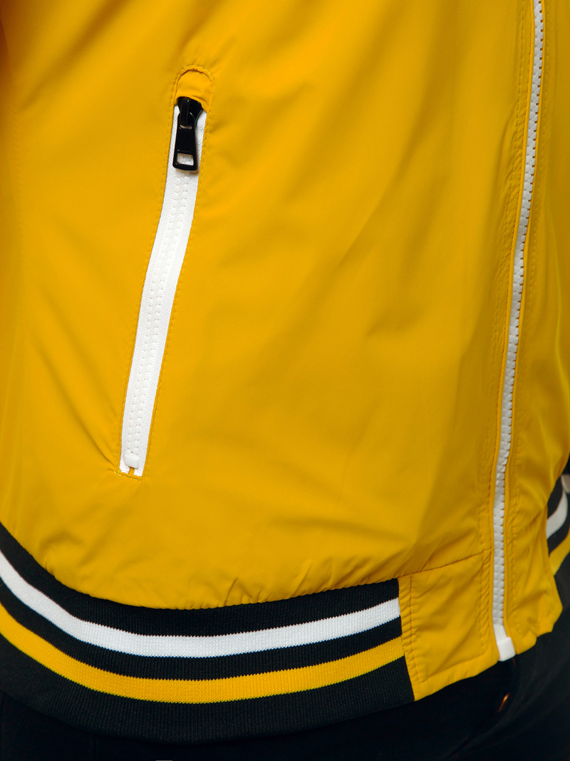 Férfi bomber dzseki sárga OZONEE N/6196