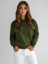 Női pulóver Khaki OZONEE JS/W01Z