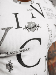 Férfi Póló Fehér OZONEE O/T6482