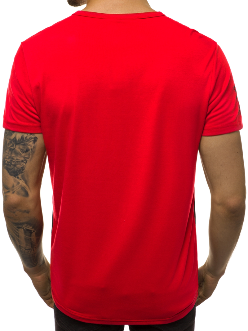 Férfi póló Piros OZONEE JS/SS10979