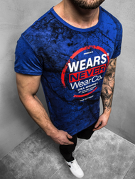 Férfi póló Kék OZONEE JS/SS10925Z