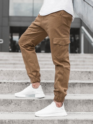 Férfi nadrág jogger camel OZONEE A/404