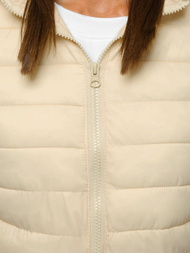 Női dzseki Ecru OZONEE JS/M23036/57