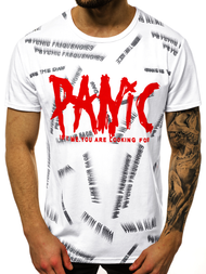 Férfi póló Fehér OZONEE JS/KS1998