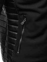 Férfi téli kabát fekete OZONEE O/99101Z 