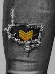 Férfi farmer nadrág szürke OZONEE NB/MP0167G