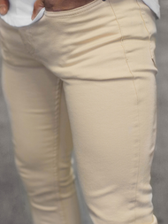 Férfi farmer nadrág Bézs/A OZONEE DP/583