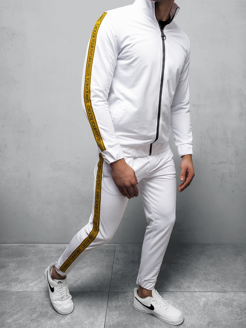 Férfi melegítő nadrág Fehér OZONEE B/10018