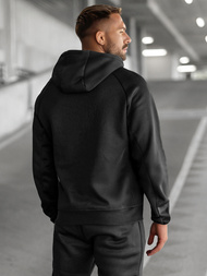 Férfi melegítő együttes fekete OZONEE JS/8C1967/3