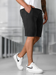 Férfi Chino Rövidnadrág Fekete OZONEE NB/MP0266NZ