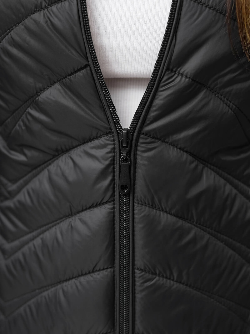 Női kabát fekete OZONEE JS/16M9238/392