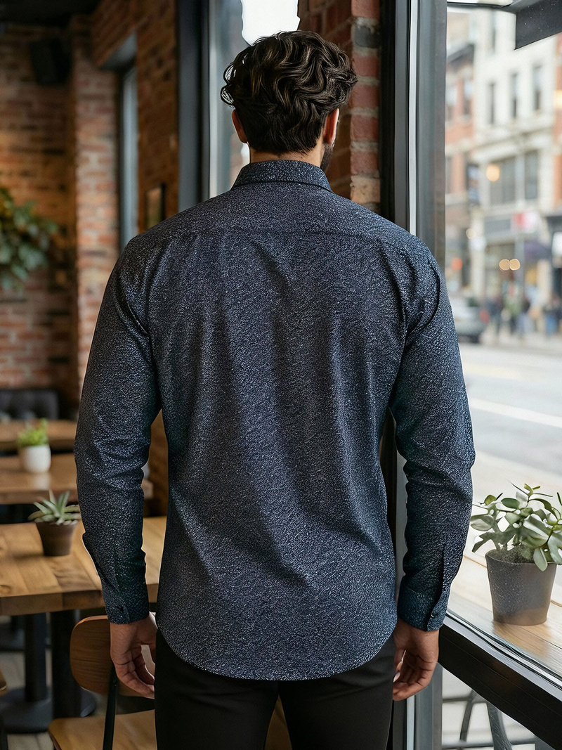 Férfi Ing Gránát OZONEE V/V186Z