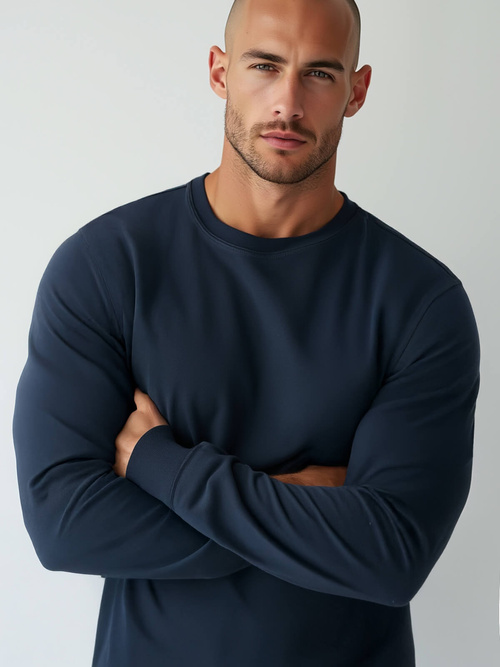 Férfi pulóver gránát OZONEE JS/2001-10Z