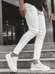 Férfi farmer nadrág Fehér OZONEE B/55118