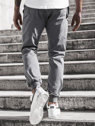 Férfi nadrág jogger Szürke OZONEE O/11103