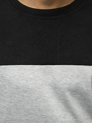 Férfi Melegítő felső Fekete-grafit OZONEE JS/JZ11036