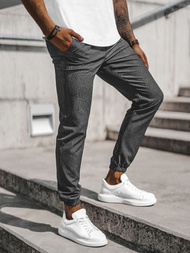 Férfi Chino Nadrág Grafit OZONEE DJ/2294/22Z