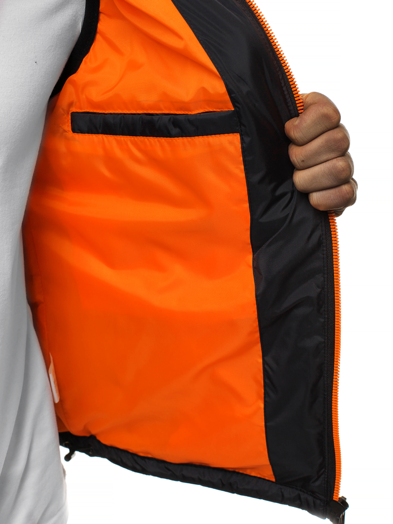 Férfi mellény Fekete OZONEE N/6102