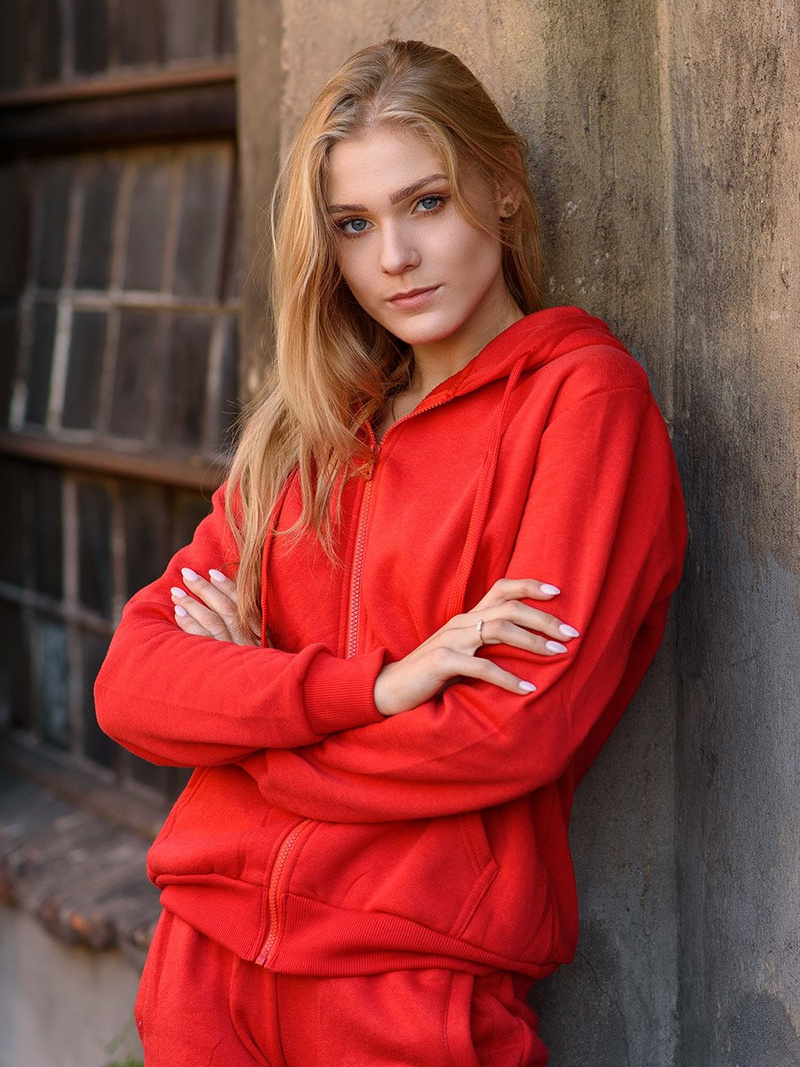 Női Melegítő Felső Piros OZONEE JS/W03Z