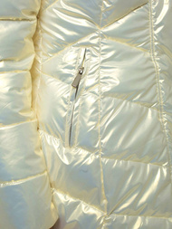 Női dzseki Fehér OZONEE O/DK026/10