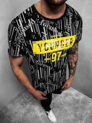 Férfi póló Fekete OZONEE JS/KS1993Z