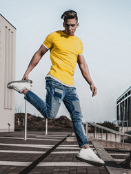 Férfi nadrág Kék OZONEE O/B4925