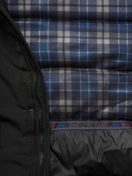 Férfi Steppelt Kabát Fekete OZONEE JS/5M718/392