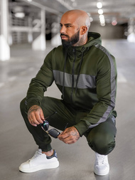 Férfi Szabadidő Együttes Zöld OZONEE JS/8C8115/29Z